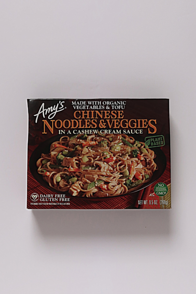 Box of Amy's Chinese Noodles and Veggies